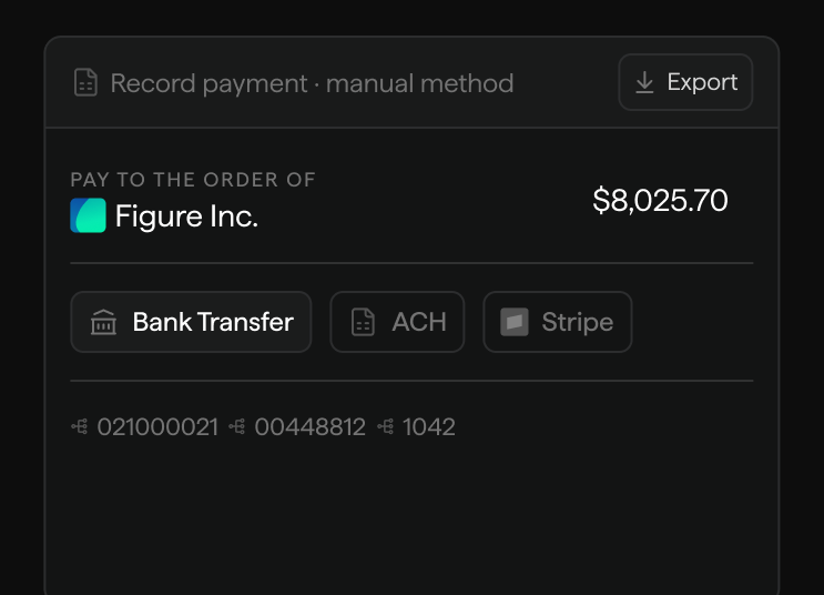 Built for B2B payments